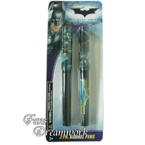  Batman The Dark Night Barrel Pen   2 pk Batman pen set 