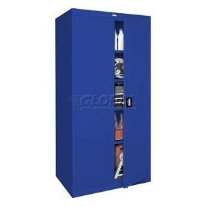  Storage Cabinet 36x24x72 Blue: Office Products