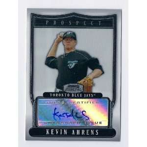   Autograph #KA Kevin Ahrens Toronto Blue Jays Auto: Sports & Outdoors