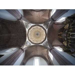  The Interior of the Dome and Altar of la Parroquia from 