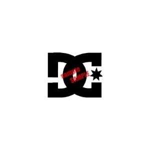  DC SHOES 12 LOGO WHITE VINYL DECAL STICKER: Everything 
