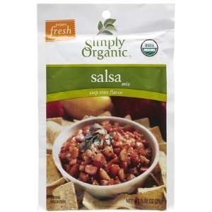   Dip Mixes Salsa Mix Certified Organic  1 oz, 12 ct (Quantity of 2