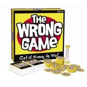  The Wrong Game Toys & Games