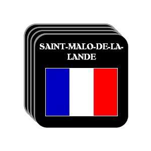 France   SAINT MALO DE LA LANDE Set of 4 Mini Mousepad Coasters
