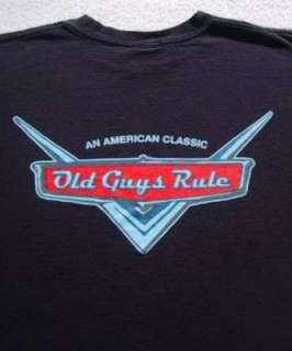 OLD GUYS RULE american classic LARGE T SHIRT  
