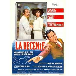  La Decente Poster Movie Spanish 27x40