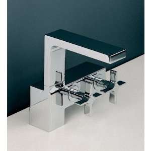   Design Faucets W1010 Lacava Deck Mounted Faucet Polished Chrome: Home