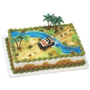 Safari Trek Cake Topper: Toys & Games