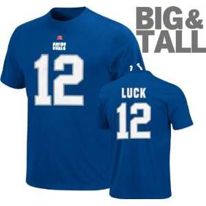  Andrew Luck Royal #1 Indianapolis Colts Big & Tall 