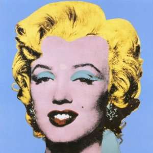 Andy Warhol 25.63W by 25.63H  Shot Blue Marilyn, 1964 