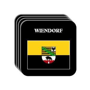  Saxony Anhalt   WIENDORF Set of 4 Mini Mousepad Coasters 