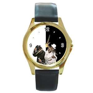  Ying Yang Twins Gold Metal Watch 