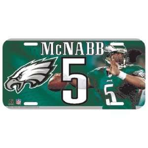   McNabb #5 High Definition License Plate *SALE*: Sports & Outdoors