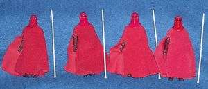Vintage Star Wars ROTJ figures 4 Royal Guard Variations Lili Ledy 