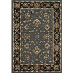   623H Persian Ariana Black / Blues Oriental Rug: Furniture & Decor