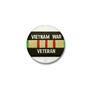  RVN War Veteran Military Mini Button by  Patio 