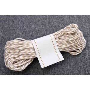 100% Cotton and Bio degradable Vintage Bakers Twine in Creamy Mocha 