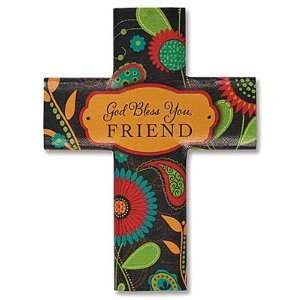  Gift for Friend   God Bless You Friend Cross Kitchen 