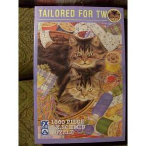    Tailored for Two a 1000 Piece Puzzle By Fx Schmidt: Toys & Games