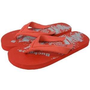    Ohio State Buckeyes Youth Rubber Flip Flops: Sports & Outdoors
