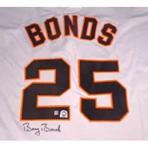 Barry Bonds Autographed Giants Jersey