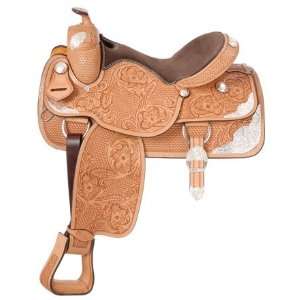  Silver Royal Challenger Silver Show Saddle: Sports 