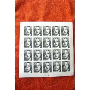   Greta Garbo Legends of Hollywood sheet of 20 stamps 