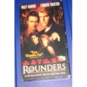  Rounders   VHS   starring: matt damon: Everything Else