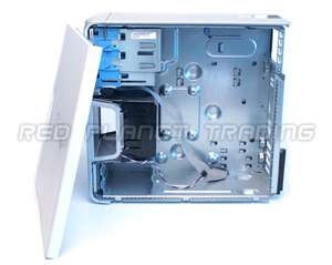 NEW Dell Dimension E520 Empty Case with Case Fan and Ribbon Cable 