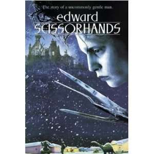  Edward ScissorHands~Edward Scissorhands Poster~The Story 