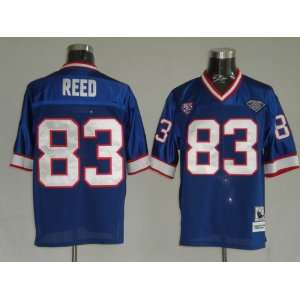  Andre Reed #83 Buffalo Bills Replica Retro NFL Jersey Blue 