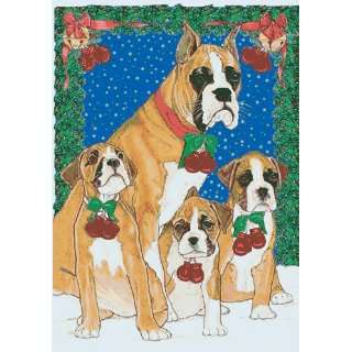   Pipsqueak Productions C821 Holiday Boxed Cards  Boxer: Home & Kitchen