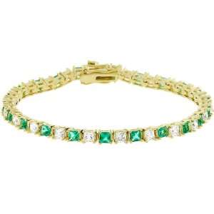   Zirconia Prong Set Tennis Bracelet 7.75 inches Kate Bissett Jewelry