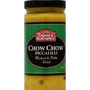  Crosse & Blackwell Relish, Chow Chow, 9.40 Ounce (Pack of 