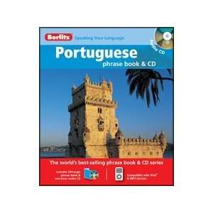  Berlitz 681949 Portuguese Phrase Book And Audio CD 