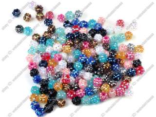   jewelry lots basketball wives earrings AB Rhinestone beads balls
