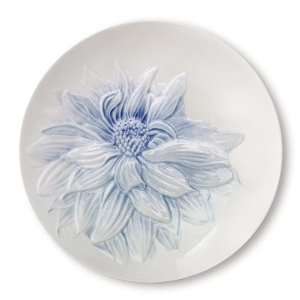  The Art of Giving Flowers 8.25 Plate with Light Blue 
