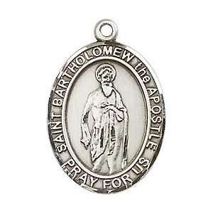  St. Bartholomew the Apostle Large Sterling Silver Medal 