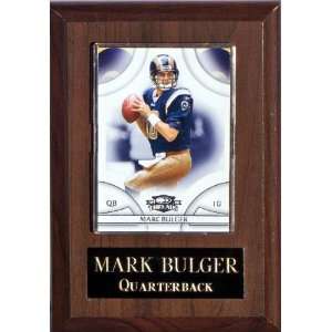  Mark Bulger 4 1/2x 6 1/2 Cherry Finished Plaque Sports 