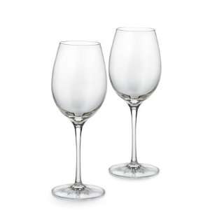 Waterford Crystal Two Light Red Wine Glasses