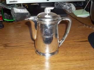Milwaukee Road 14 oz Silver Coffeepot (ANTIQUE COLLECTORS ITEM 