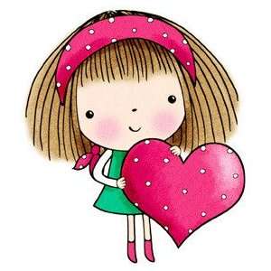  Mimis Heart   Rubber Stamps Arts, Crafts & Sewing