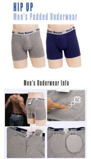Nwt For Men Male Hip Up Mens Padded Underwear Volme Up  