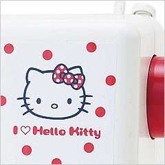 JANOME Hello Kitty Sewing Machine RED Polka-dot - Sanrio Japan LIMIT  Inspired by You.