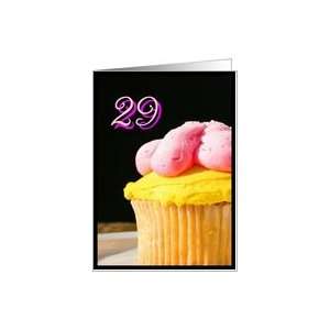  Happy 29th Birthday muffin Card Toys & Games