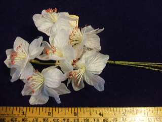 Vintage Millinery Flower Hat Hint of Pink Lot of6 NA  