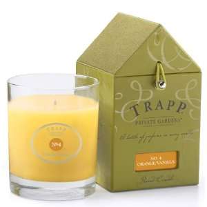   (No. 4) 5 oz.Medium Poured Candle by Trapp Candles: Home & Kitchen