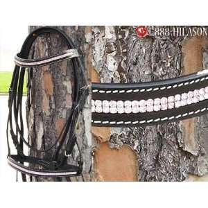  New English Bridle With Sparkling Crystals Rhinestones 