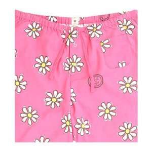  LIFE IS GOOD DAISY FLANNEL LOUNGE PANTS   WOMENS: Sports 