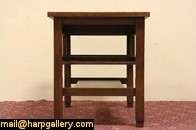  library table or writing desk from the Arts and Crafts or Mission 
